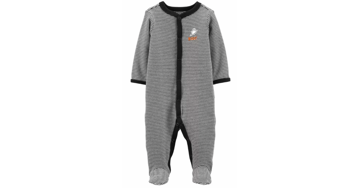Halloween Snap Up Cotton Sleep Play