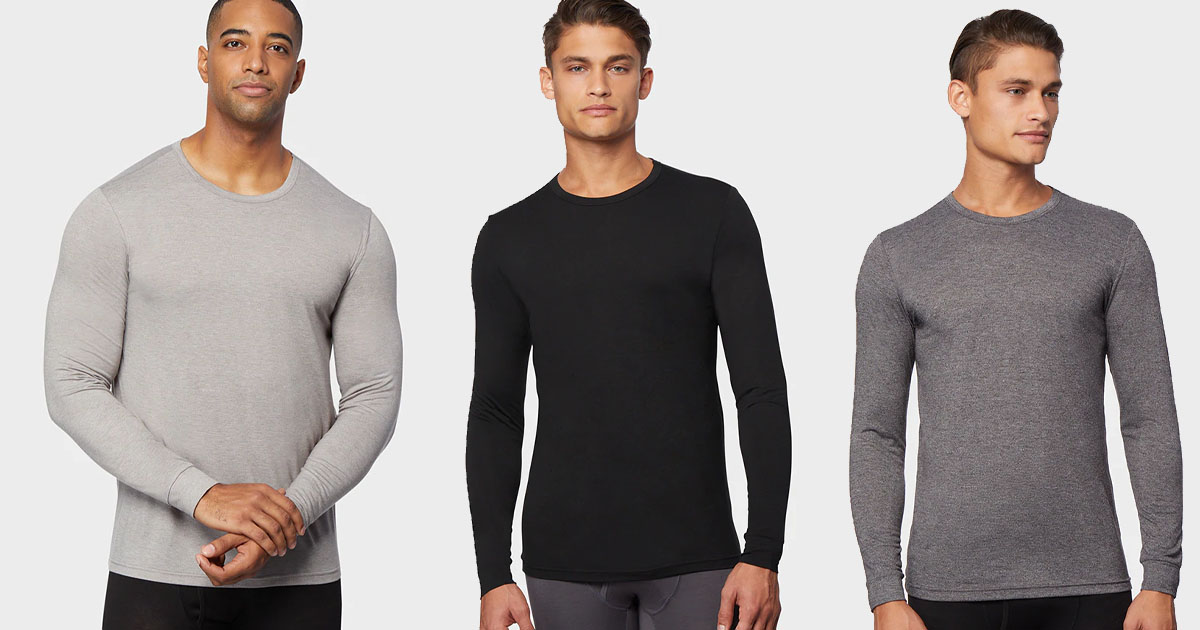 MENS LIGHTWEIGHT BASELAYER CREW TOP