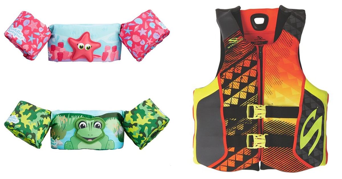 Puddle Jumpers and Life Vest