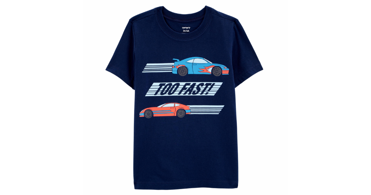 Race Car Jersey Tee