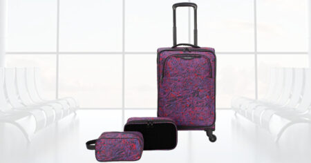 Skyline Softside pc Spinner Luggage Set
