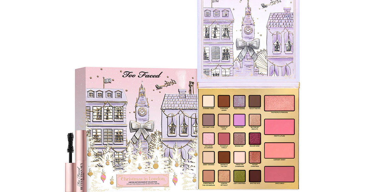 Too Faced Christmas in London