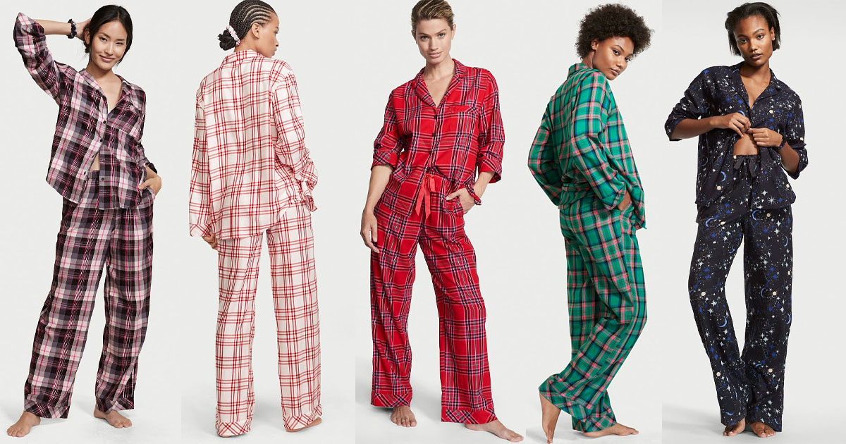 Victorias Secret Flannel PJs