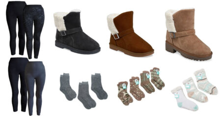ZULILY LEGGINGS SOCKS AND BOOTS