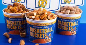 aunties annes pretzel bucket