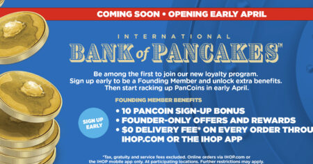 bank of pancakes