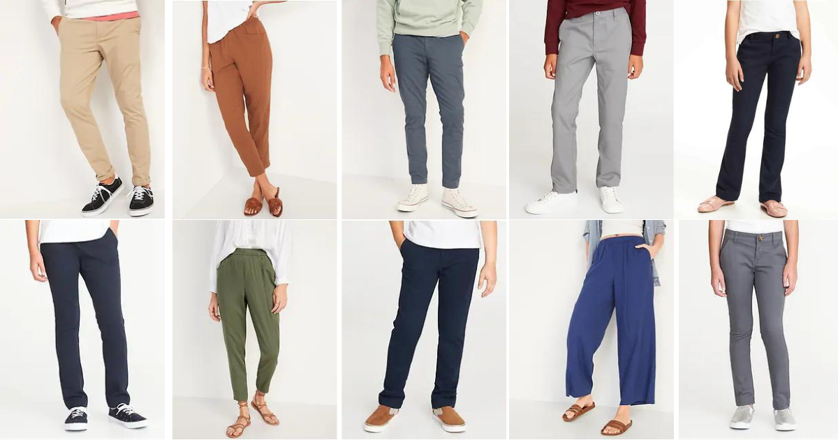old navy pant sale