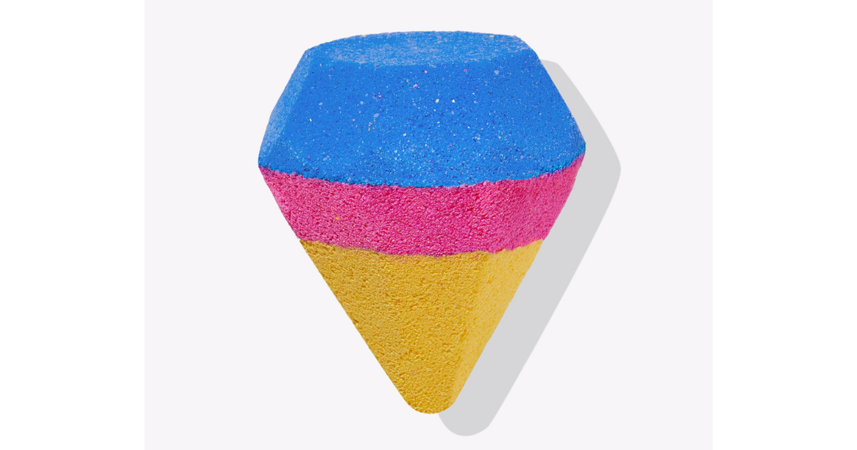 sugar rush™ bath bling bath bomb