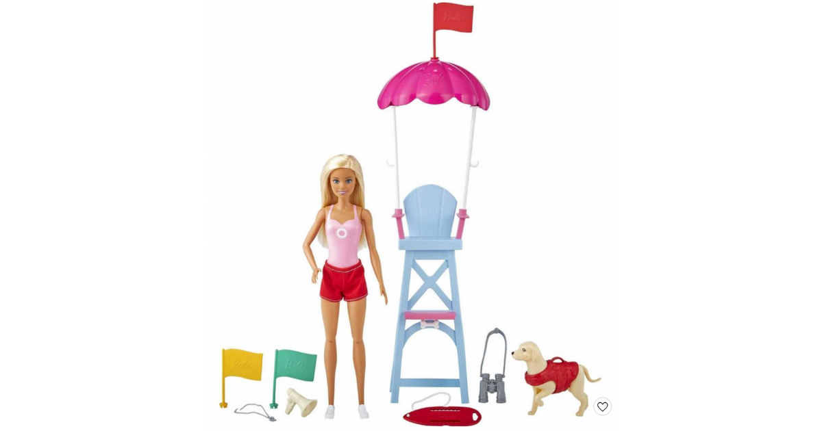 ​Barbie Careers Lifeguard Doll Playset