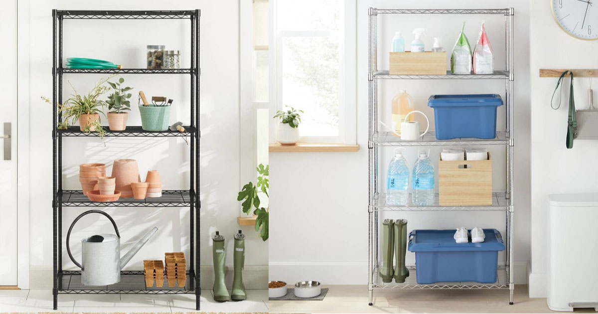 Tier Wire Shelving Brightroom