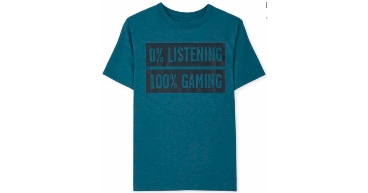 Boys Gaming Graphic Tee