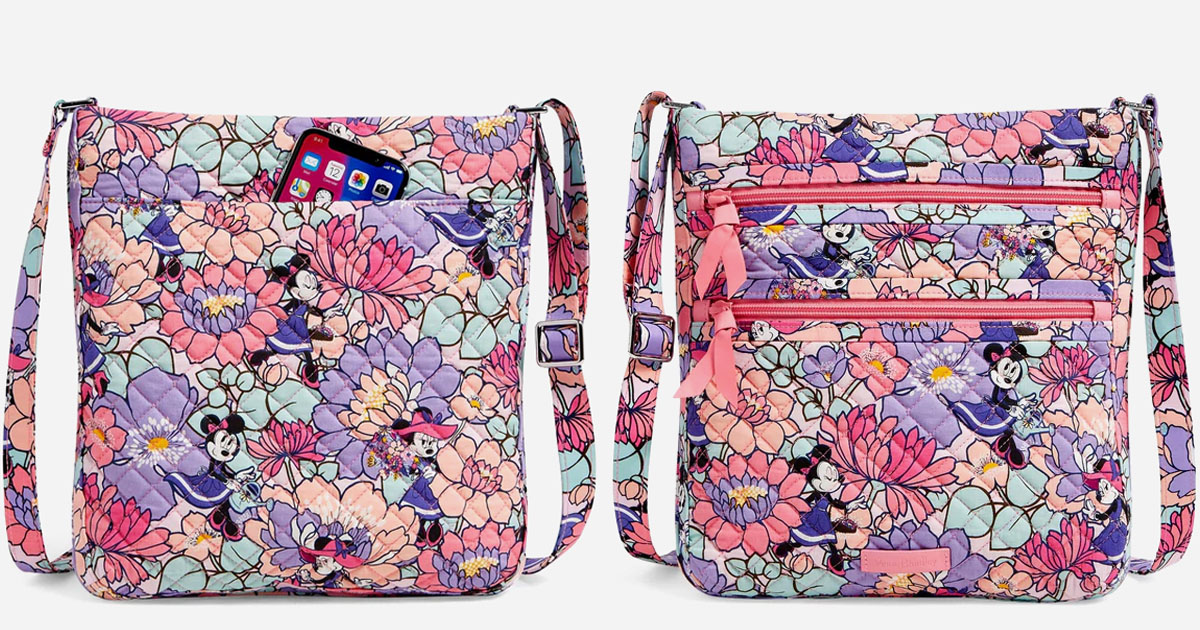 Disney Triple Zip Hipster Crossbody Bag