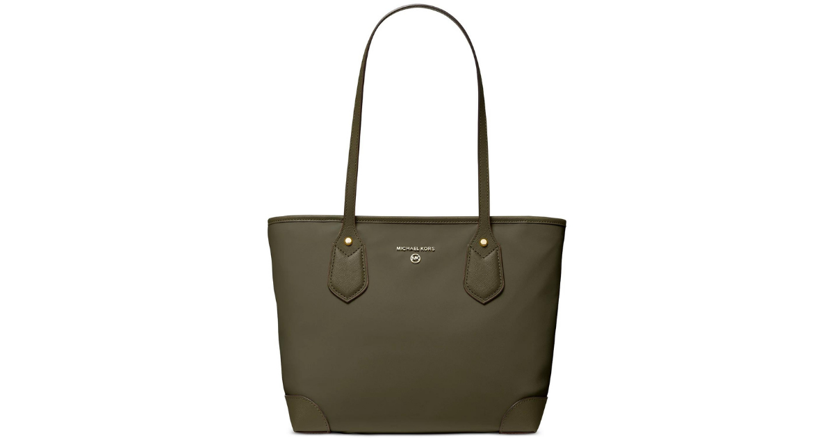 Eva Small Nylon Top Zip Tote