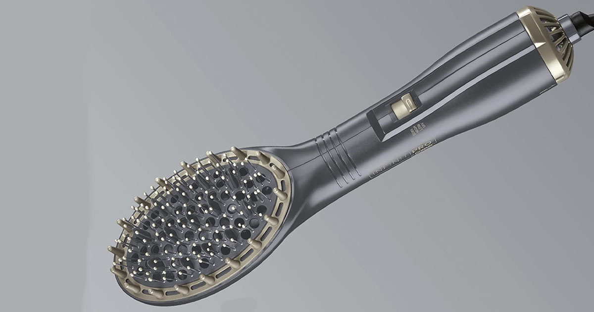 INFINITIPRO BY CONAIR Hot Air Paddle Styler Dryer Brush
