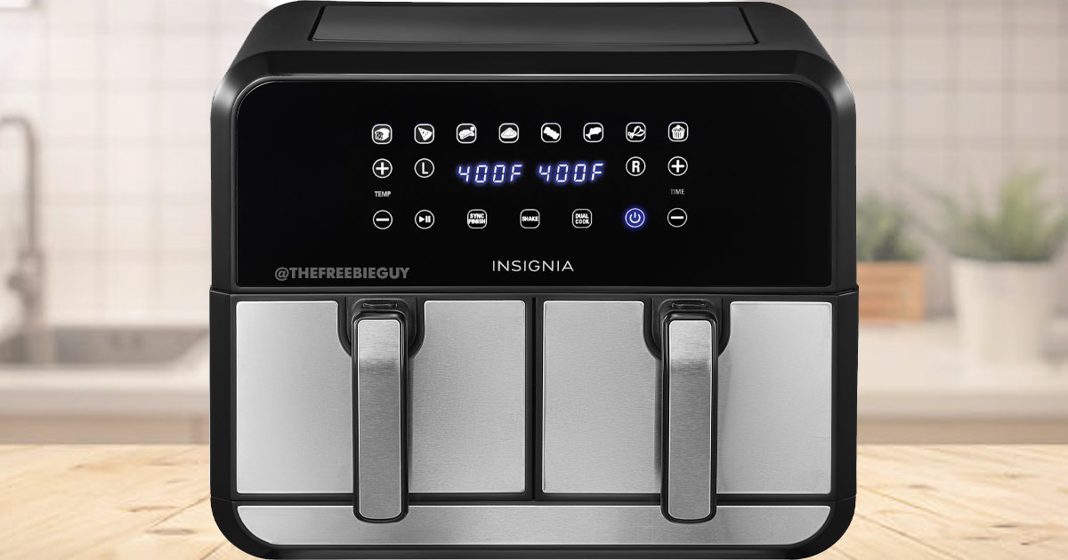 Insignia Qt Digital Dual Basket Air Fryer