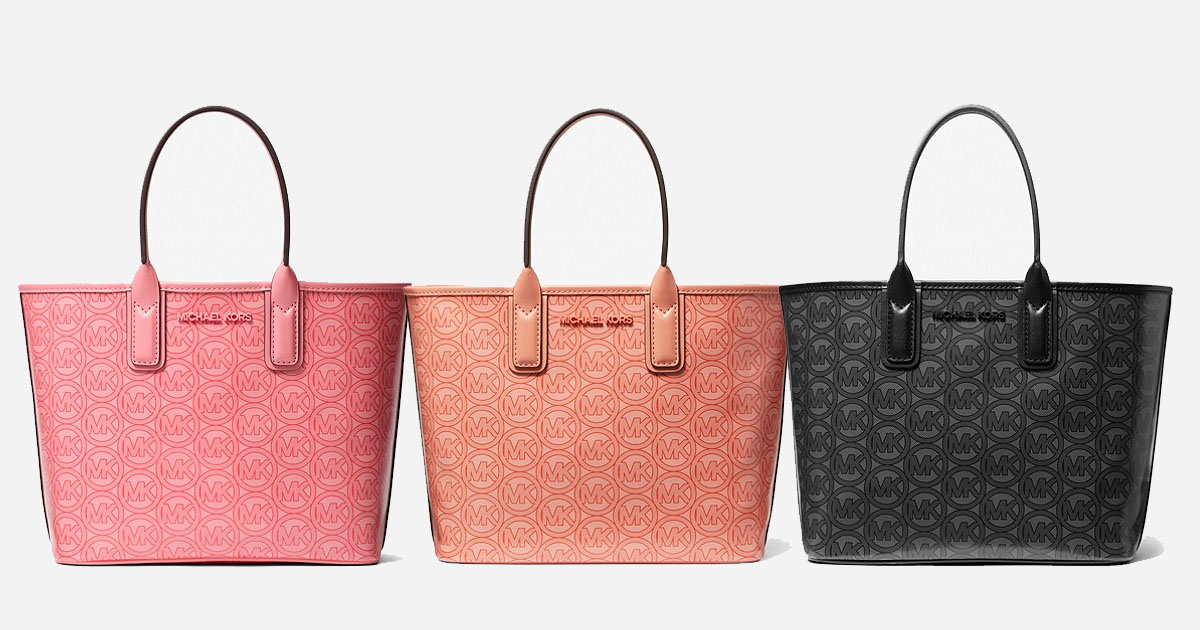 Jodie Small Logo Jacquard Tote Bag