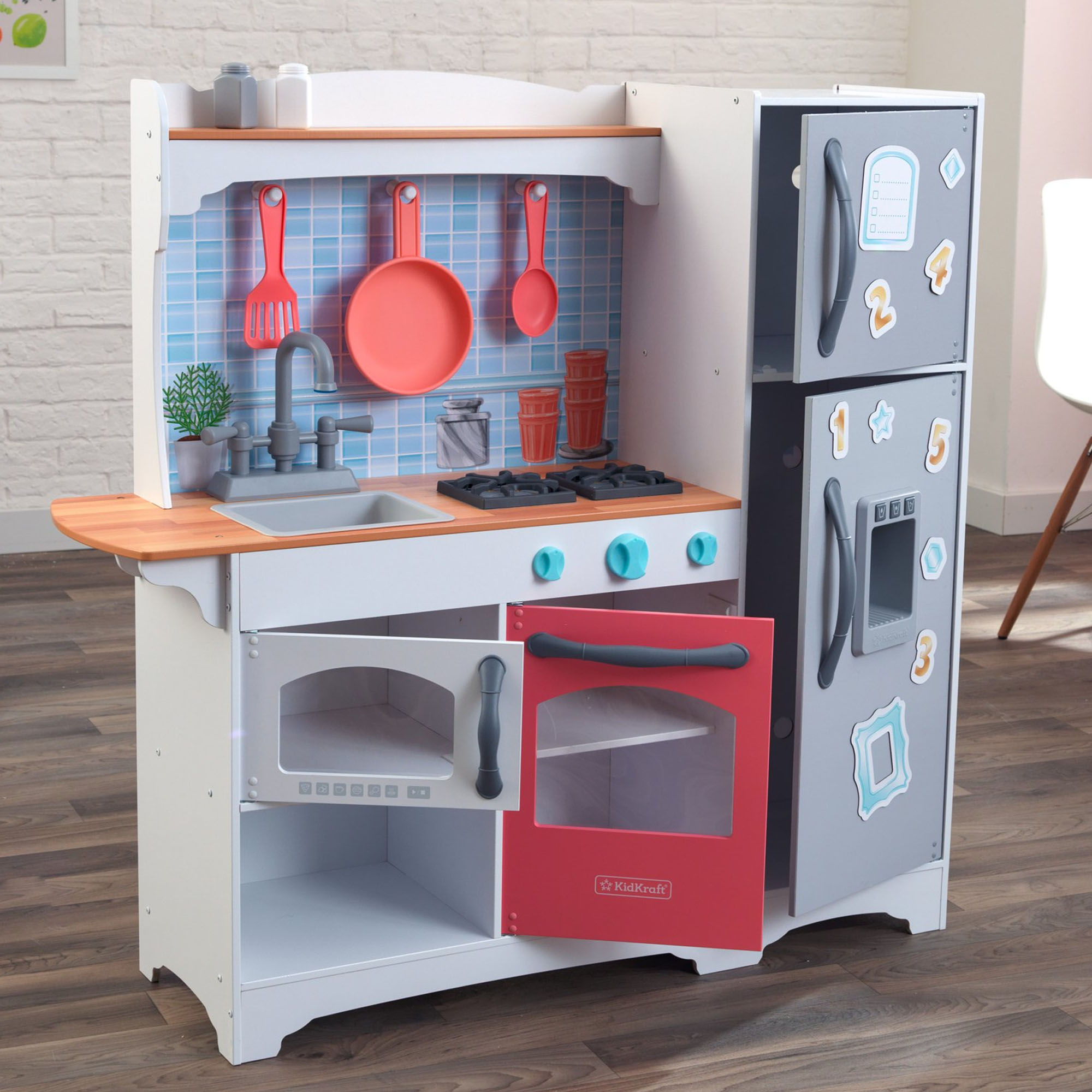 KidKraft Mosaic Magnetic Play Kitchen