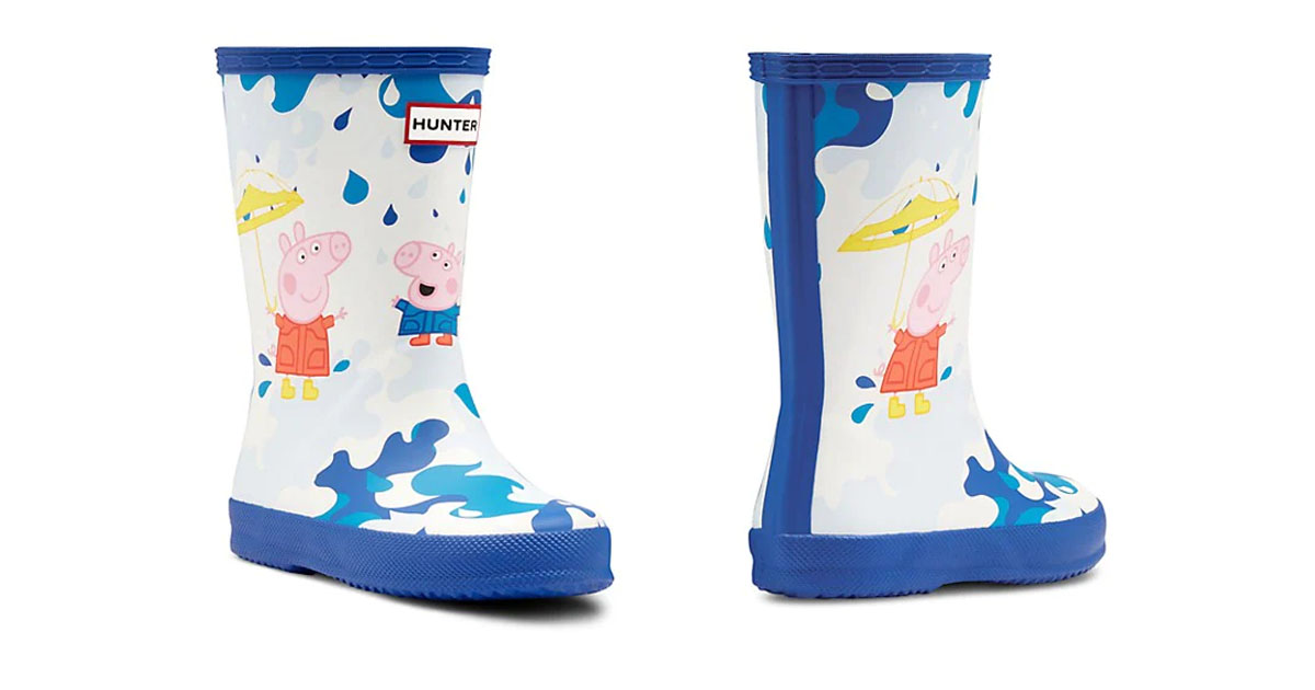Little Kids Hunter x Peppa Pig Camo Rain Boots