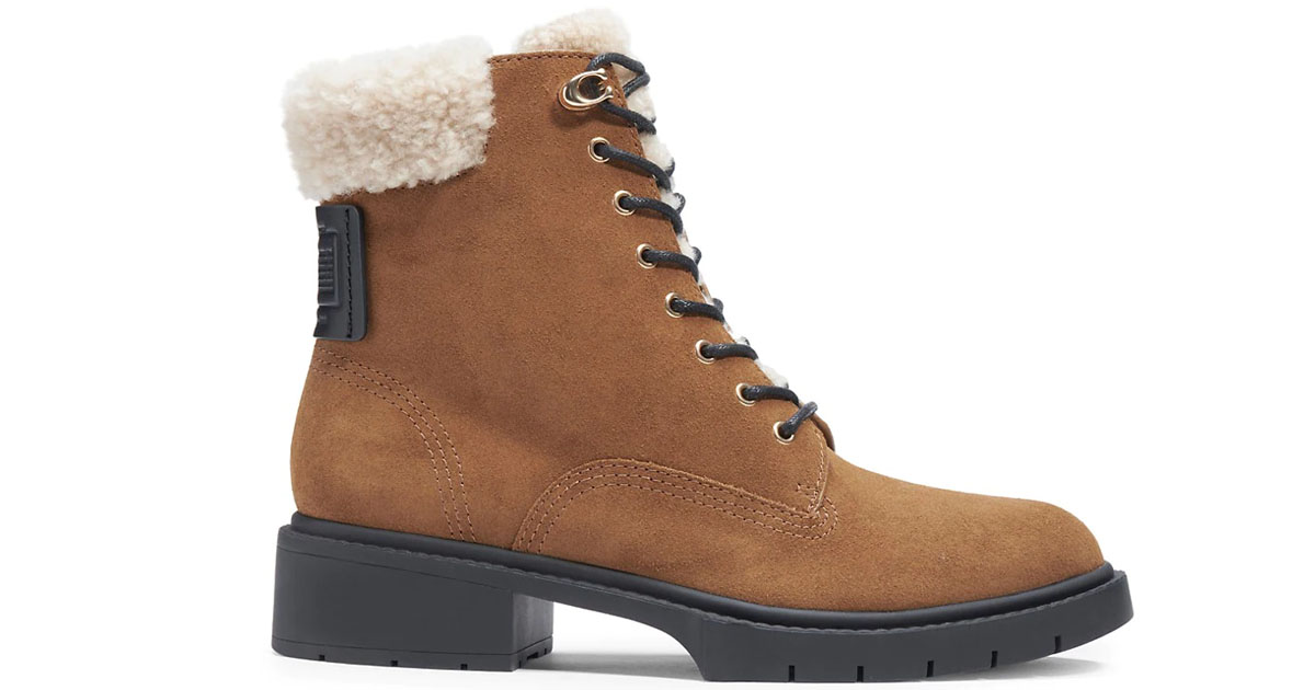 Lorimer Suede Combat Booties