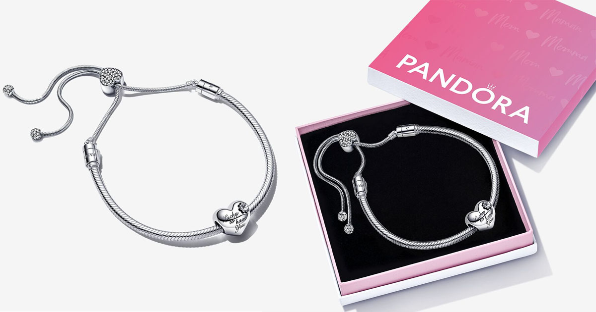 Pandora Heart Clover Bracelet Gift Set