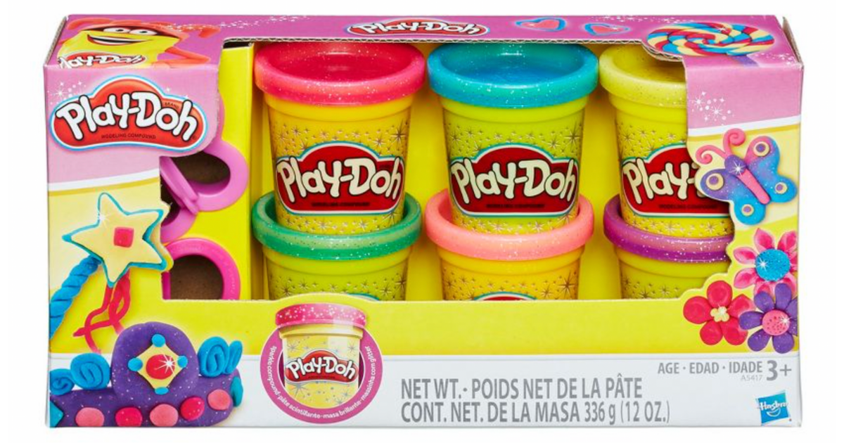 Play Doh Sparkle Compound Collection