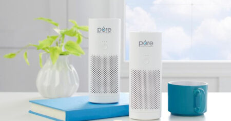 PureEnrichment PureZone Recharging Portable True HEPA Air Purifier pk