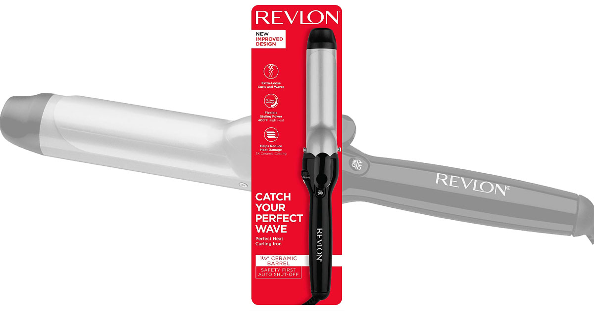 REVLON Perfect Heat Ceramic Curling Iron