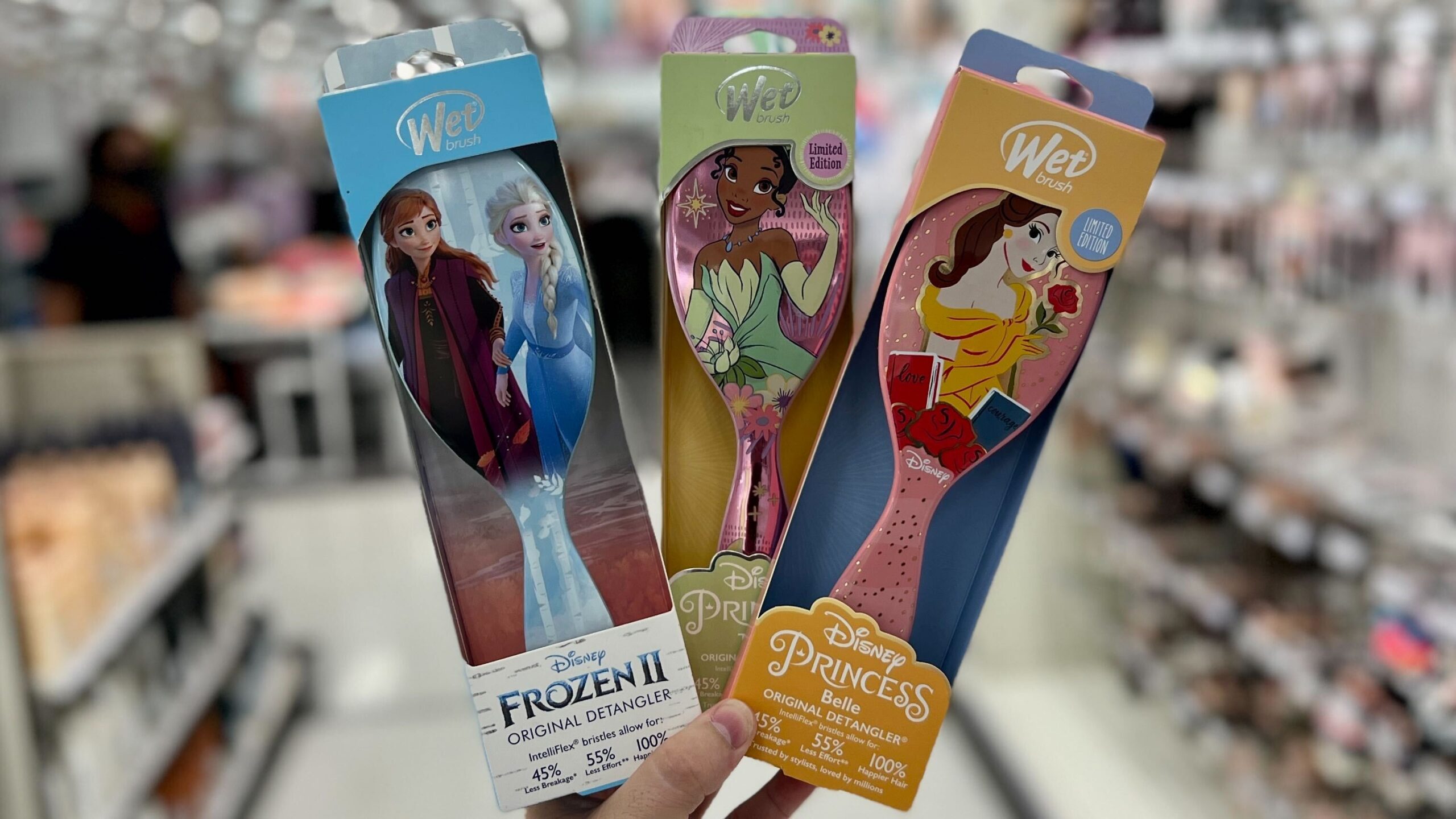 Wet Brush Detangler Princess scaled