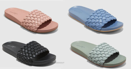 Womens Polly Woven Slide Sandals Universal Thread