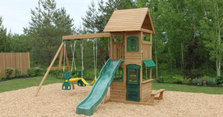 Wooden Swing Set