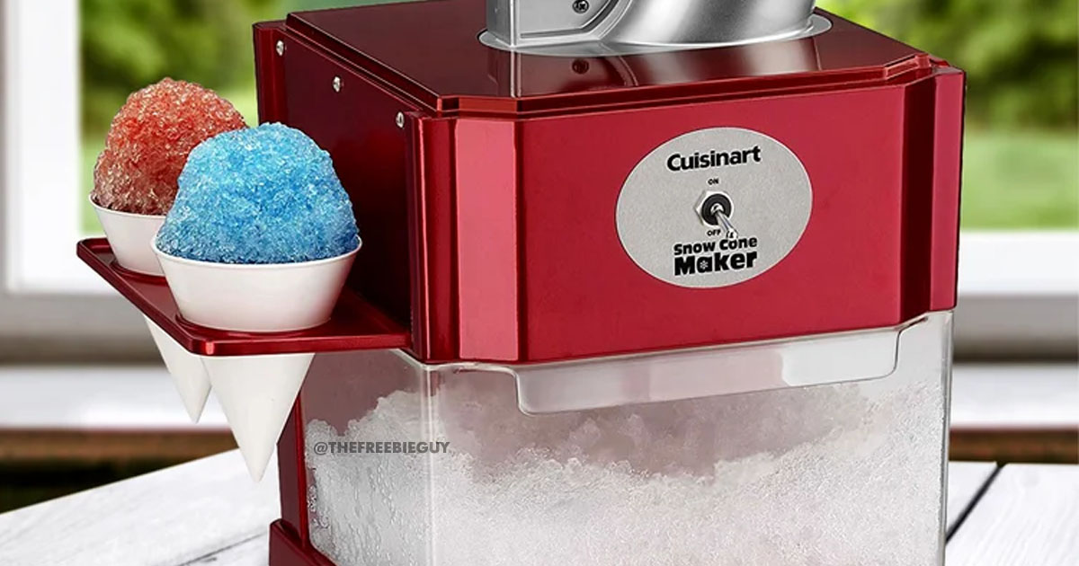 cuisinart snow cone maker