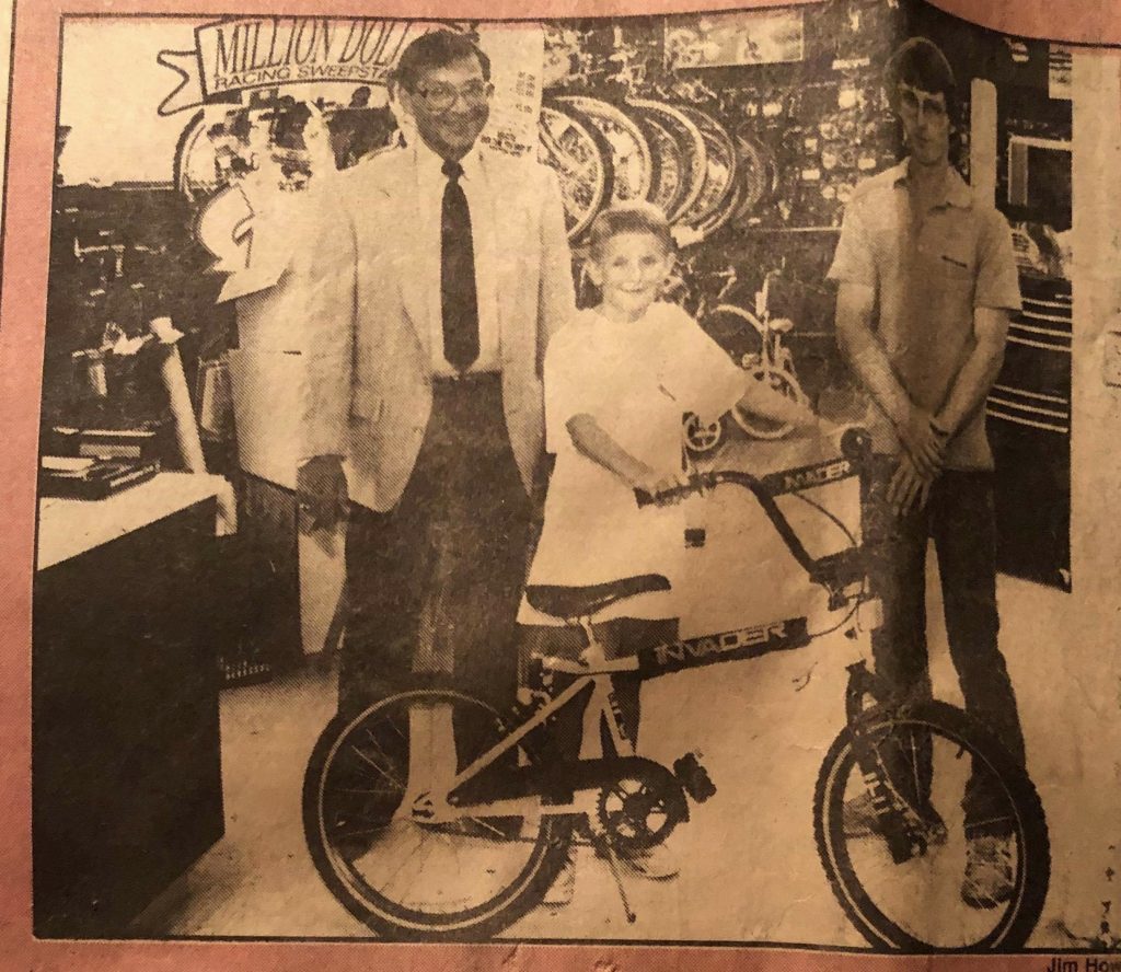 kendall childhood bike x