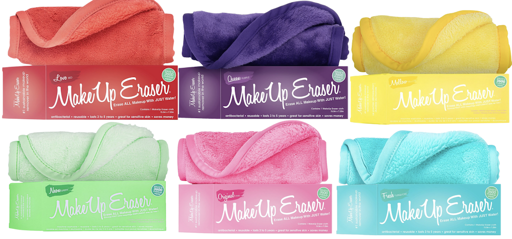 makeup erasers all colors