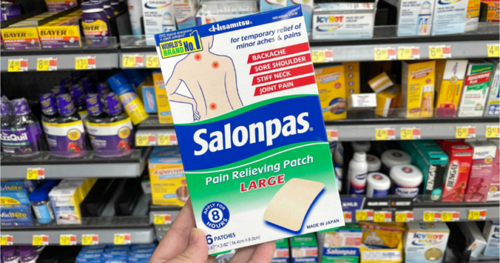 salonpas free patch kendall