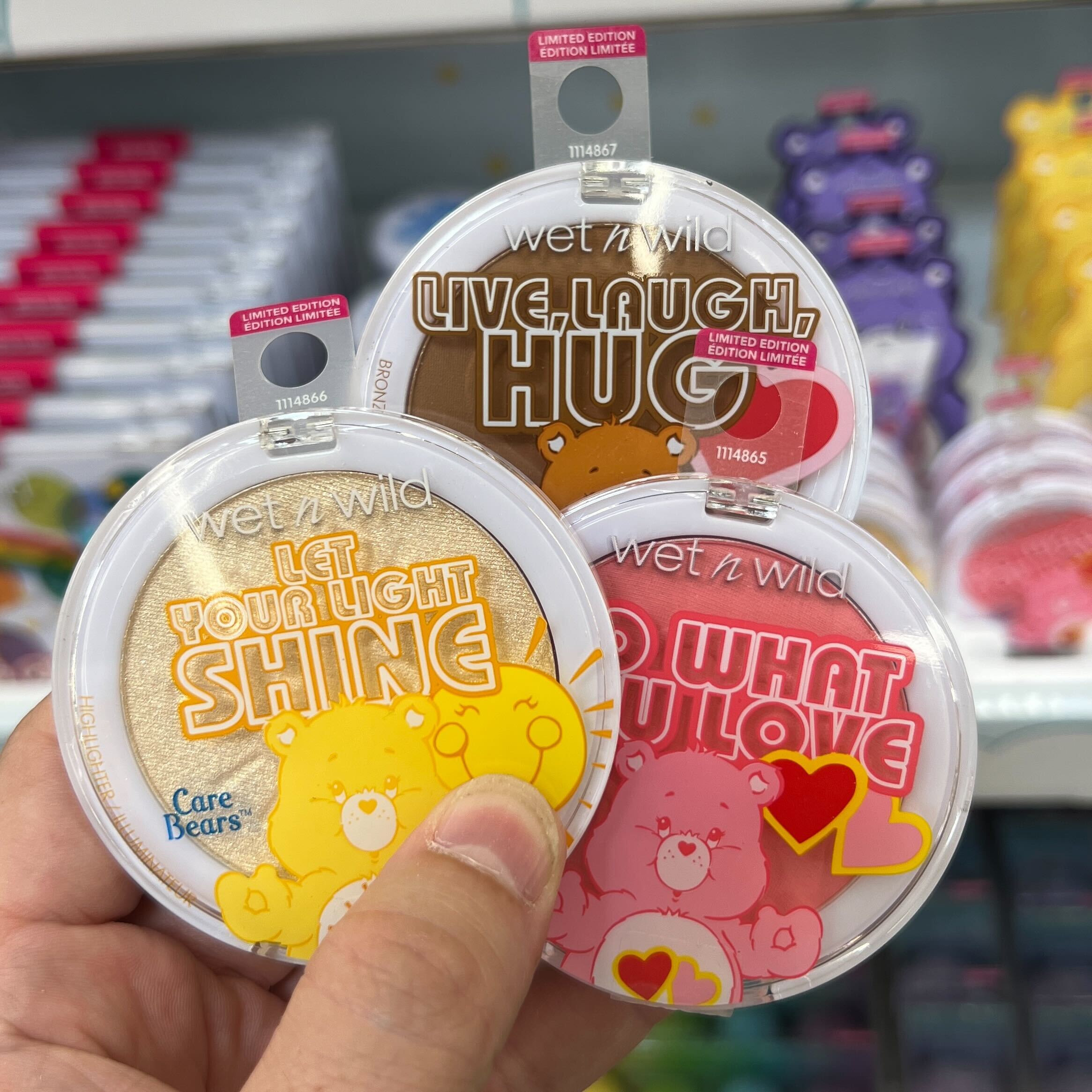 wet n wild care bears