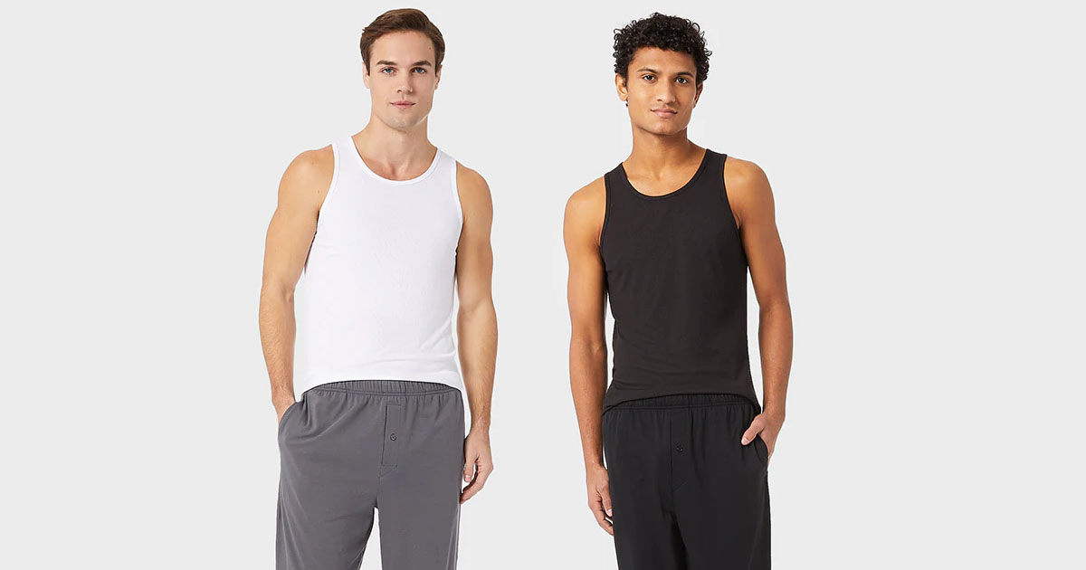 Degrees MENS PACK COOL RIB UNDERSHIRT TANK
