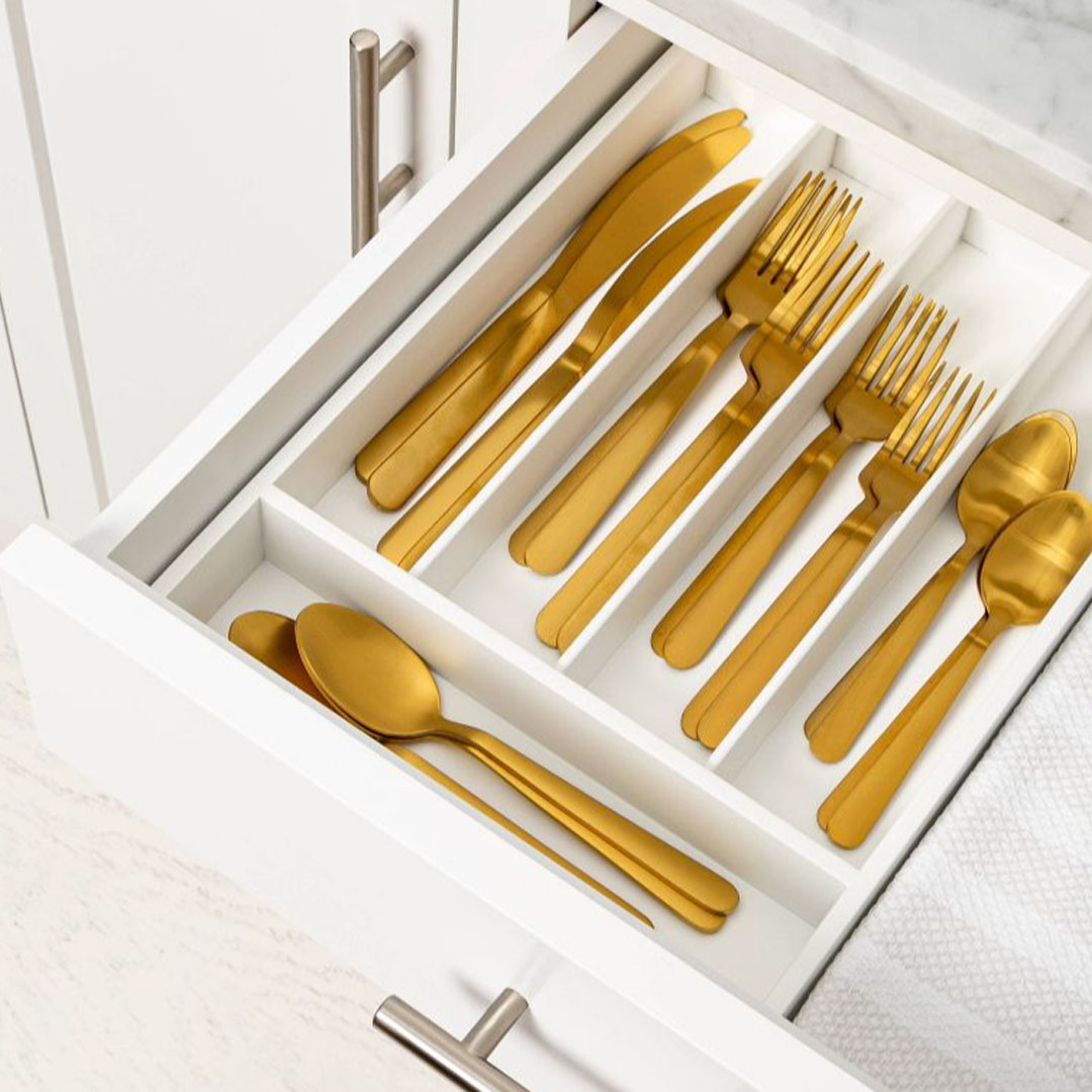 Compartment Drawer White Threshold