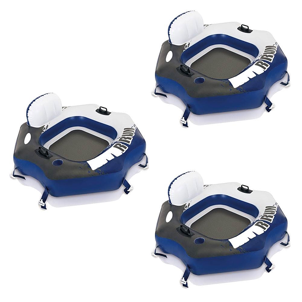 threes pack of intex river run inflatables