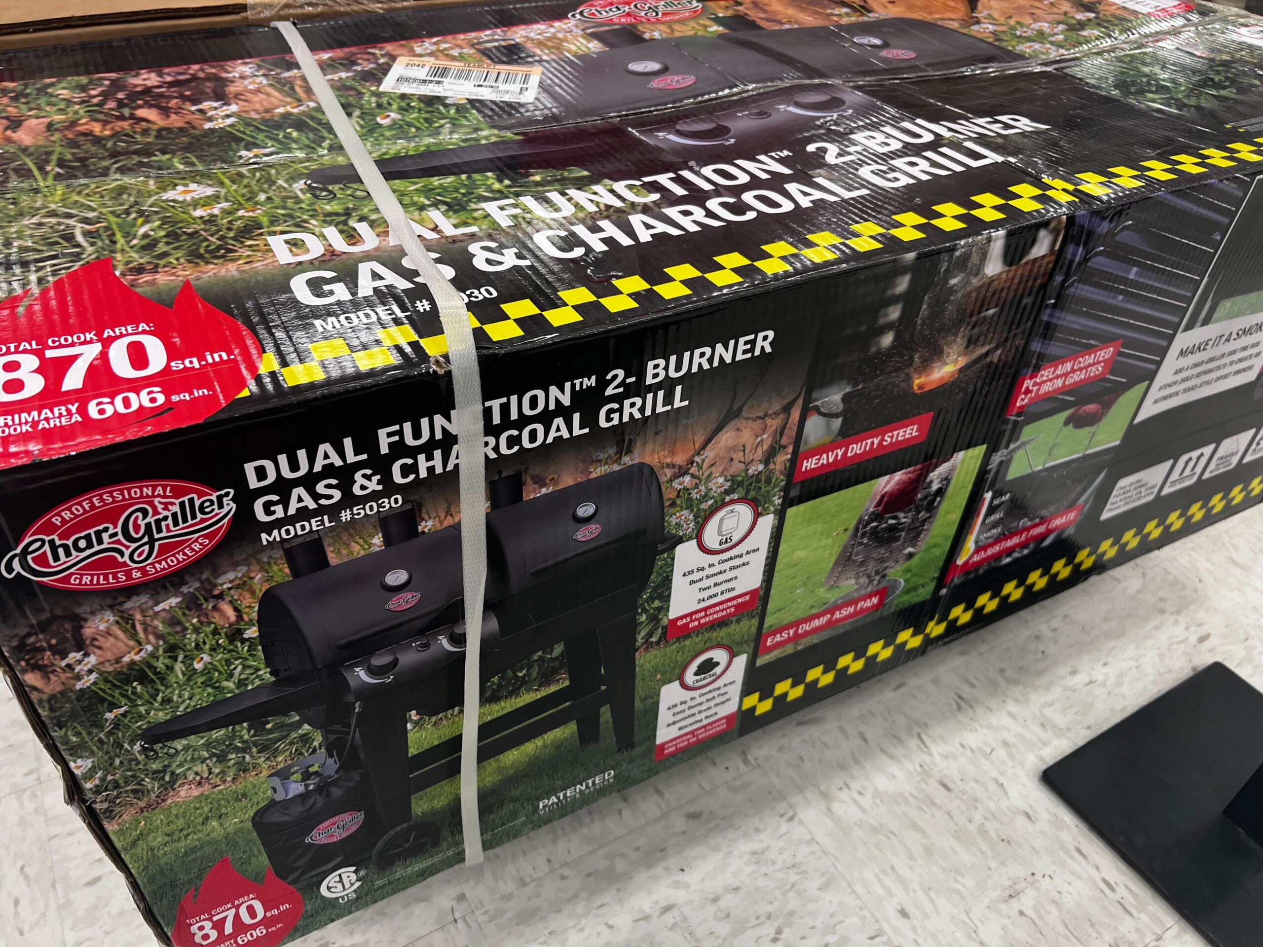 Char Griller E Dual Burner Grill scaled