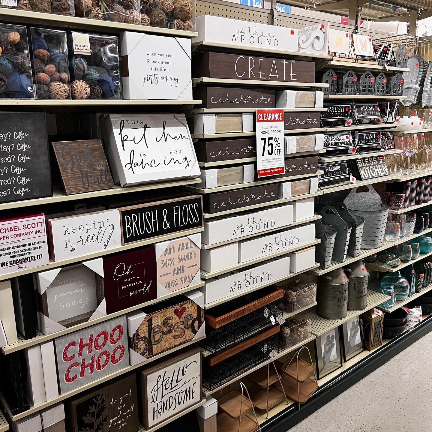 Hobby Lobby Home Decor Clearance