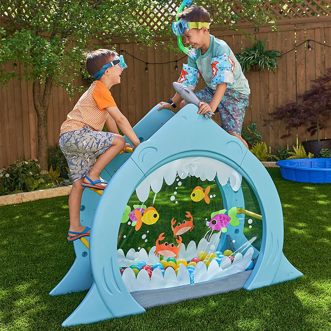 KidKraft Blue Shark Escape Climber