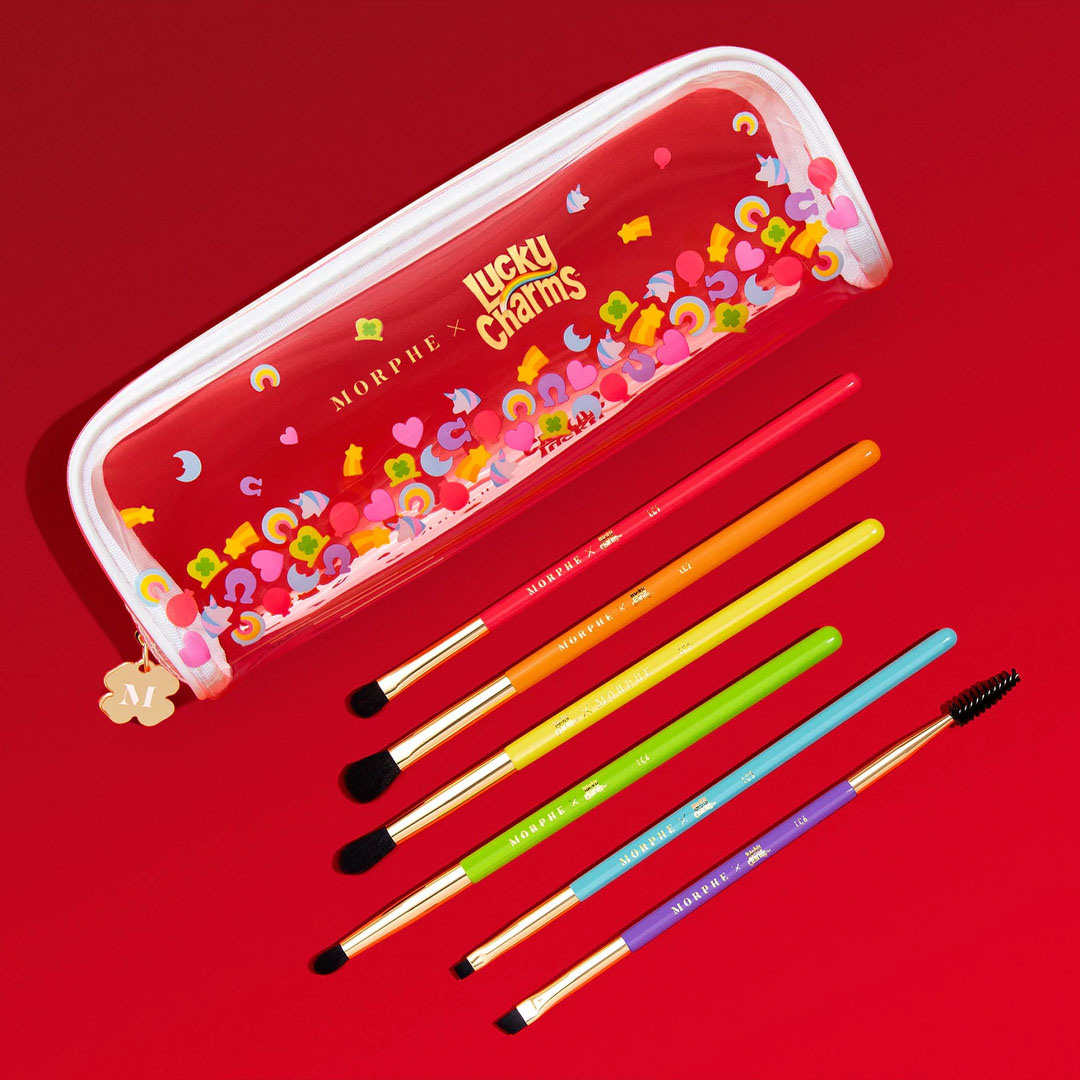 MORPHE X LUCKY CHARMS MAKE SOME MAGIC PIECE BRUSH SET BAG