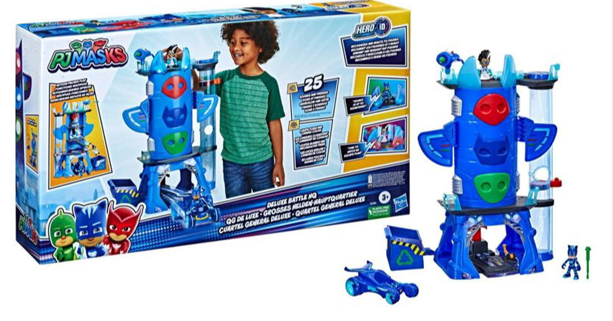 PJ Masks Deluxe Battle HQ Playset