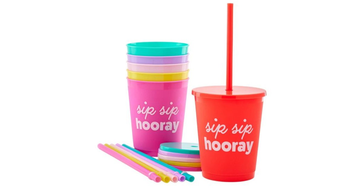 Parker Lane oz pc Frosted Assorted Color Party Cups