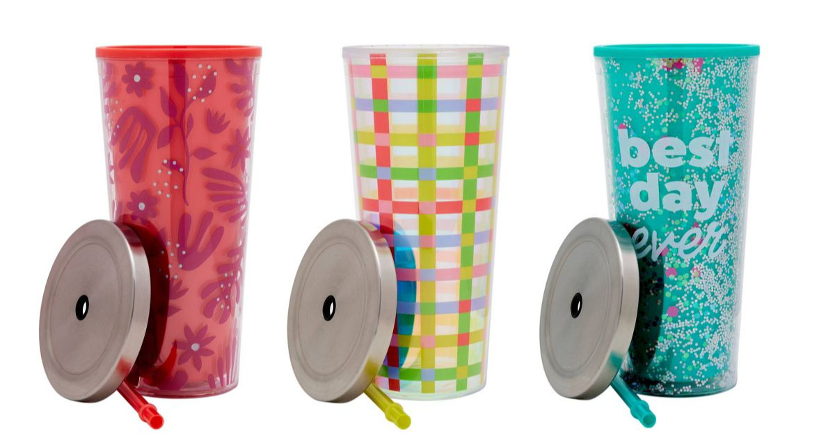 Parker Lane oz Double Wall Plastic Tumbler