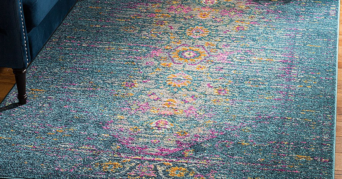 Safavieh Rugs Blue Fuchsia Kamilia Madison Rug