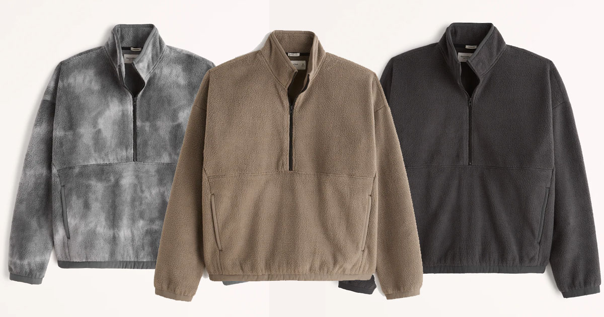 Sherpa Quarter Zip Sweatshirt