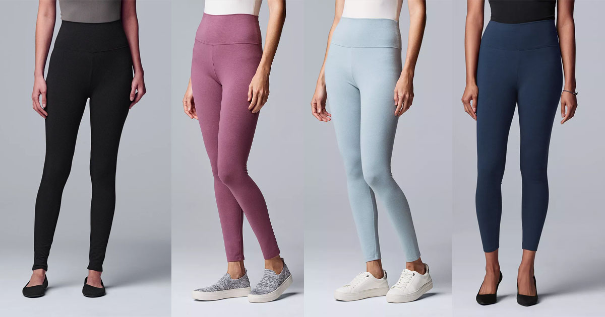 Simply Vera High Rise Leggings