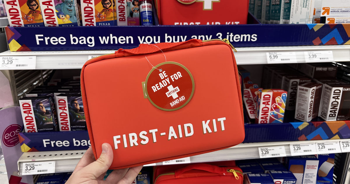 Target FREE First Aid Kit