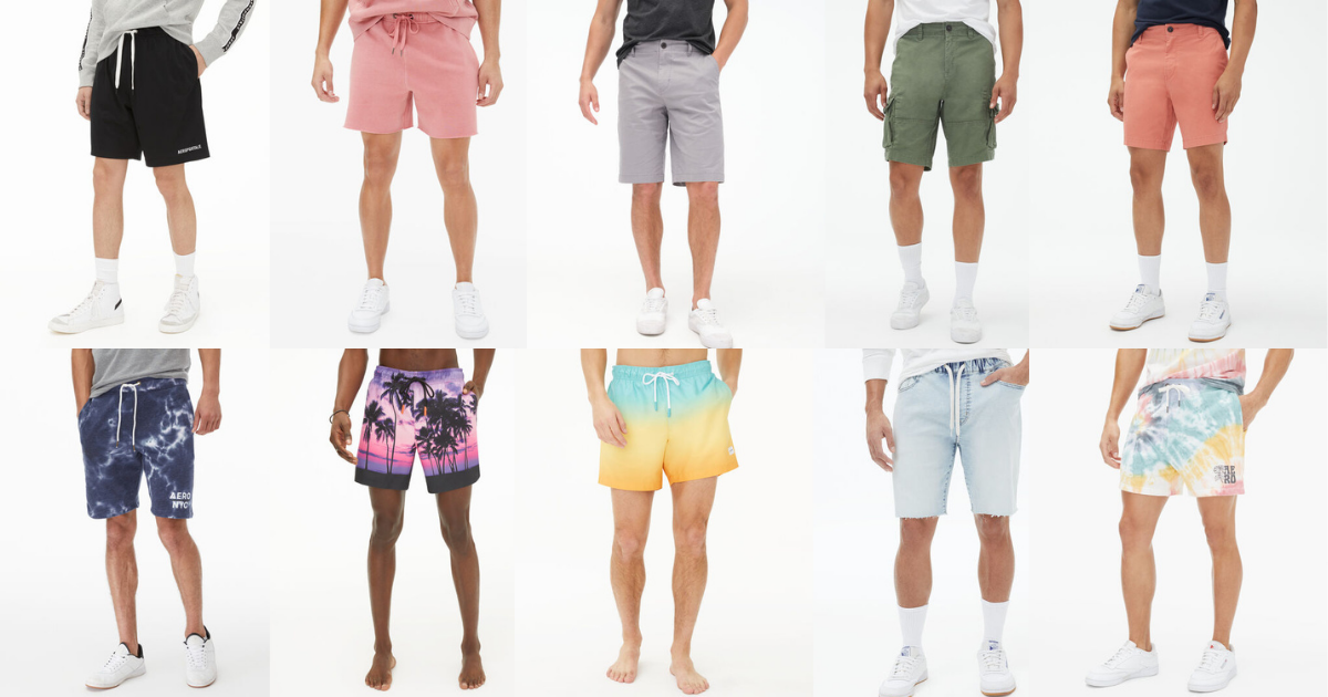 aero mens shorts